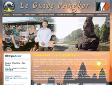 Tablet Screenshot of angkorchauffeur.com